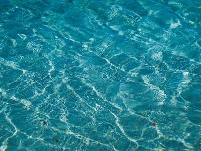Abstract image of clear water with ripples.